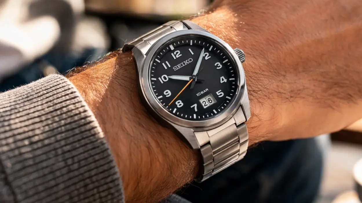 Reloj analógico Seiko SUR569P1 para hombre