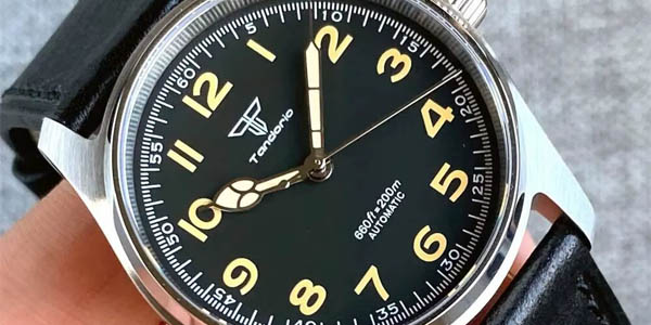 Reloj automático Tandorio NH35 para hombre