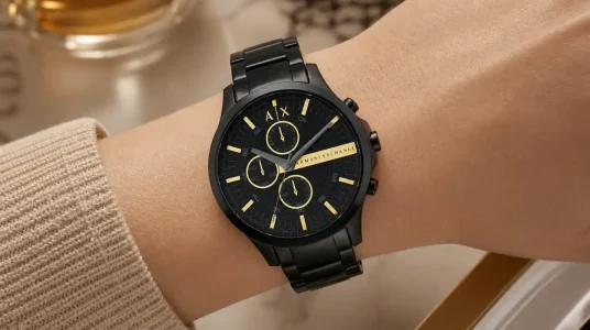 Reloj Armani Exchange para hombre, cronógrafo de cuarzo y caja de 46 mm