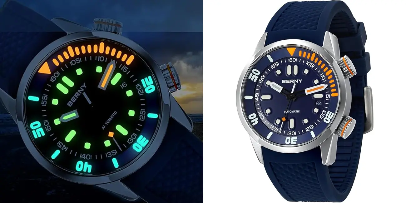 Reloj de buceo automático BERNY AM339M