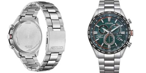 Reloj Citizen Chronograph Promaster Sky Funkuhr Eco Drive Super Titanium