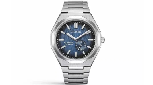 Reloj Citizen NK5020 Zenshin 60 Super Titanium automático para hombre con correa de titanio y cristal de zafiro
