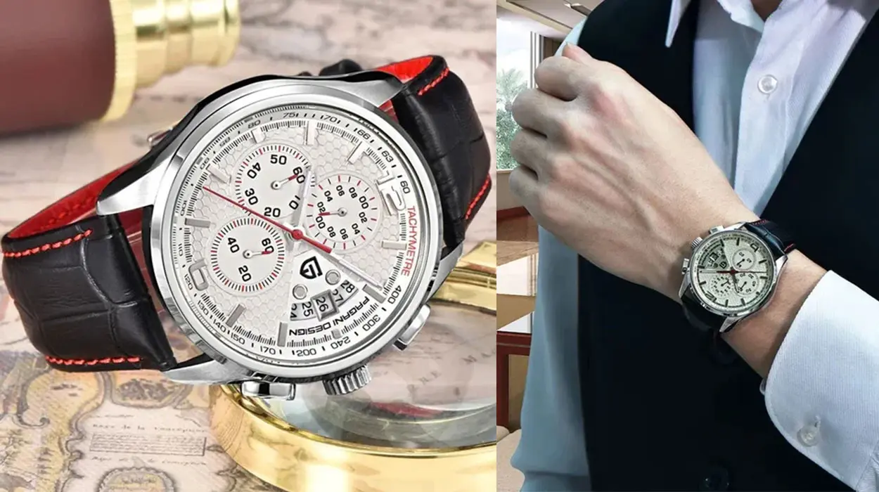 Reloj de cuarzo Pagani Design para hombre barato