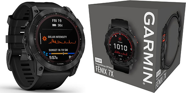 Reloj deportivo Garmin Fēnix 7X Solar barato