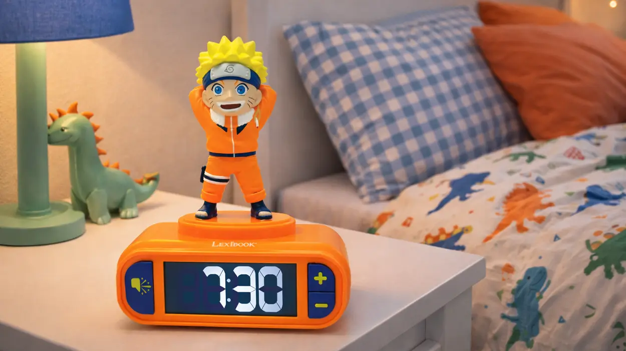Reloj despertador Naruto de LEXIBOOK