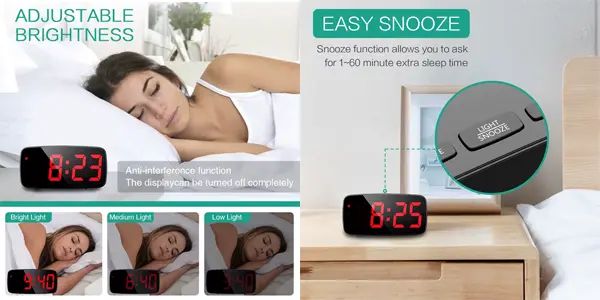 Reloj despertador ORIA
