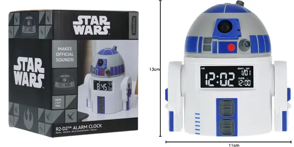Reloj despertador Paladone Star Wars - R2D2