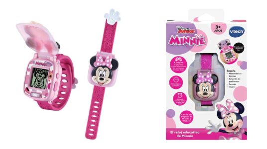 Reloj educativo Vtech Minnie Mouse barato