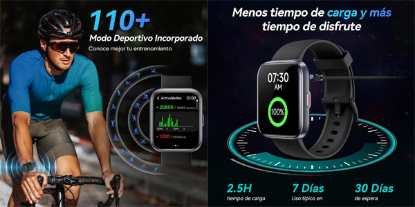 Reloj inteligente Fitpolo