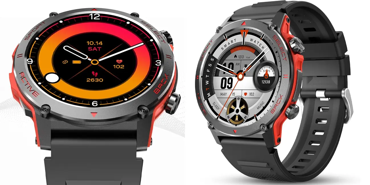 Smartwatch Popglory con pantalla AMOLED de 1,43"