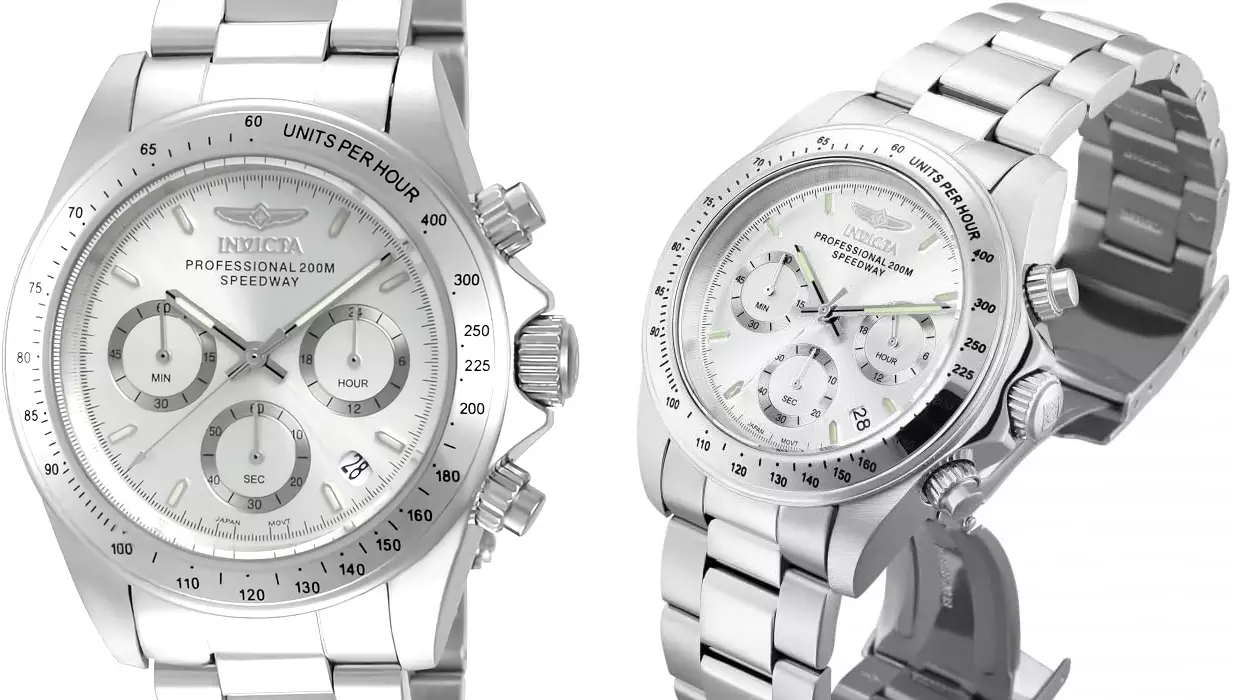 Reloj analógico unisex Invicta 14381 Speedway en acero inoxidable barato en Amazon