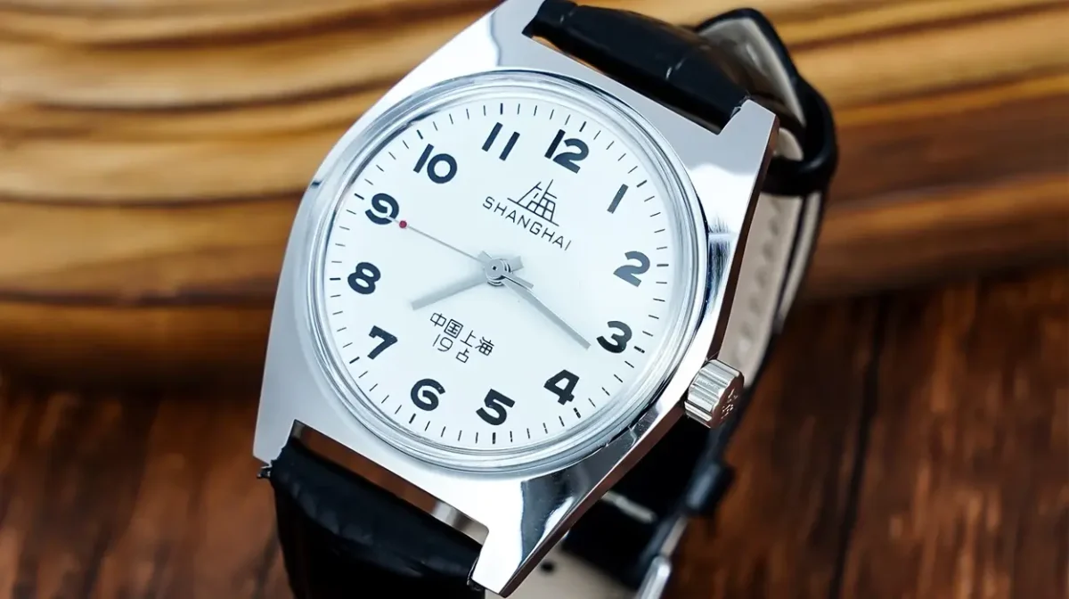 Reloj Shanghai 7120 de inspiración vintage de 36 mm