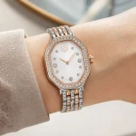 Reloj Swarovski Dextera Octagon, diseño octogonal con cristales