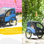 Remolque infantil para bicicleta HOMCOM