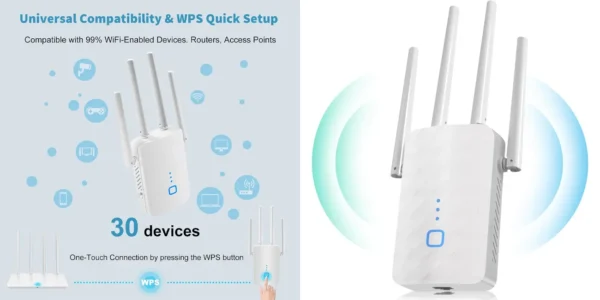 Repetidor WiFi MEETOWN 1200M