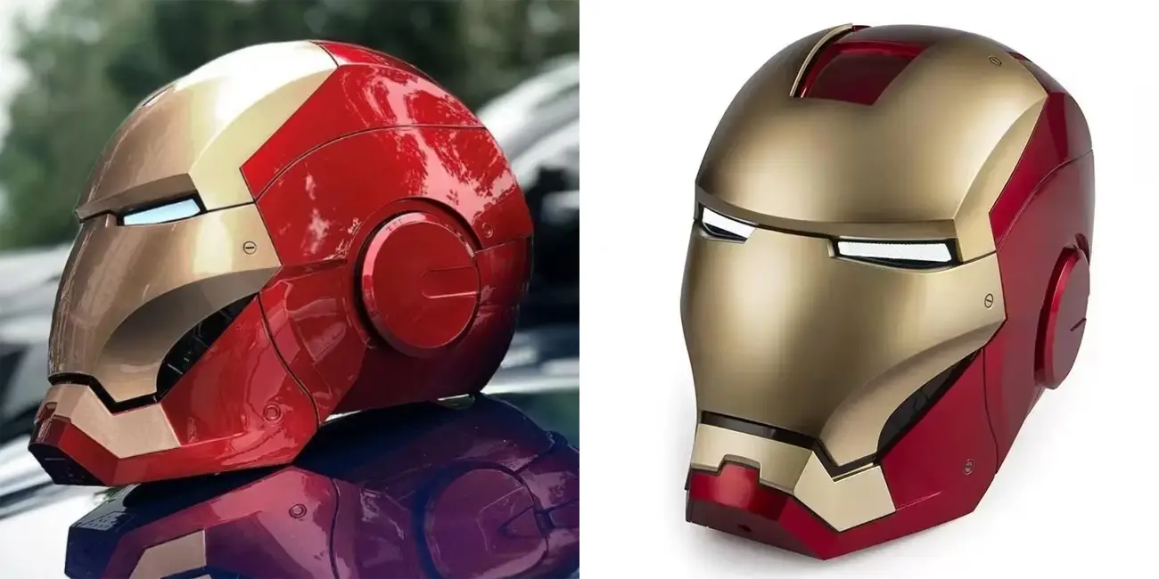 Réplica del casco de Iron Man MK
