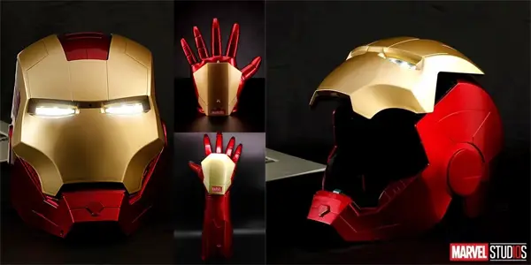 Réplica del casco de Iron Man MK