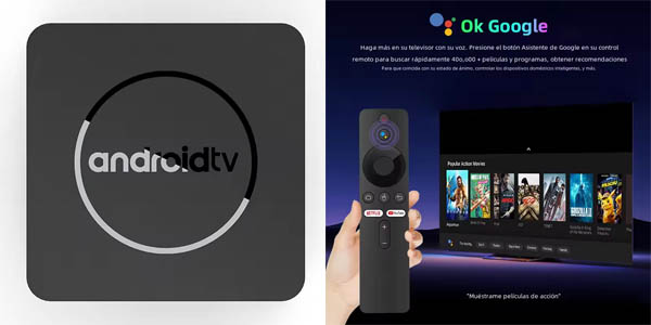 Reproductor multimedia Android TV