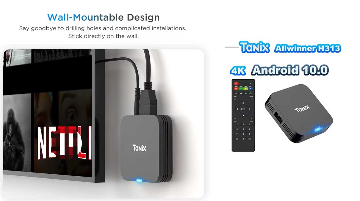 Reproductor multimedia Tanix TX1 barato