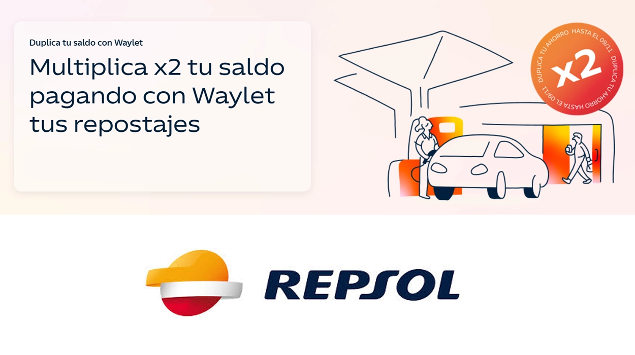 repsol waylet duplica el saldo