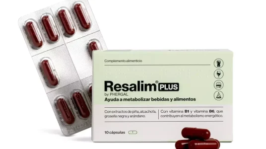 Complemento alimenticio Resalim PLUS para ayudar a metabolizar bebidas y alimentos barato en Amazon