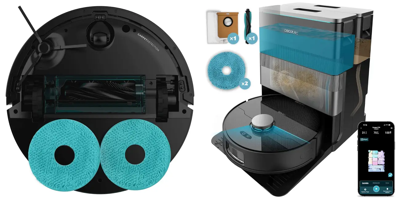 Robot aspirador Cecotec Conga X70