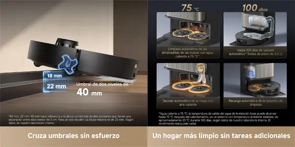 Robot aspirador DREAME L40s Pro Ultra