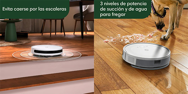 Robot aspirador y friegasuelos iRobot Roomba Combo Essential barato