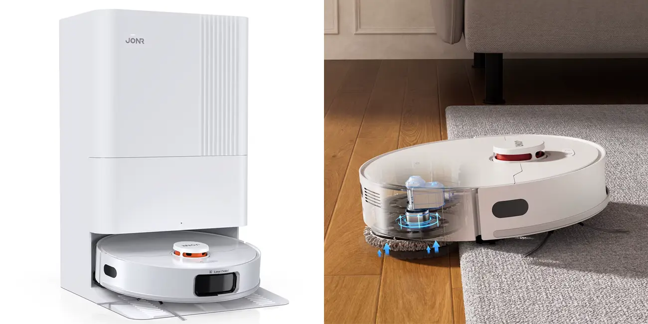 Robot aspirador JONR P20 Pro con estación de auto vaciado