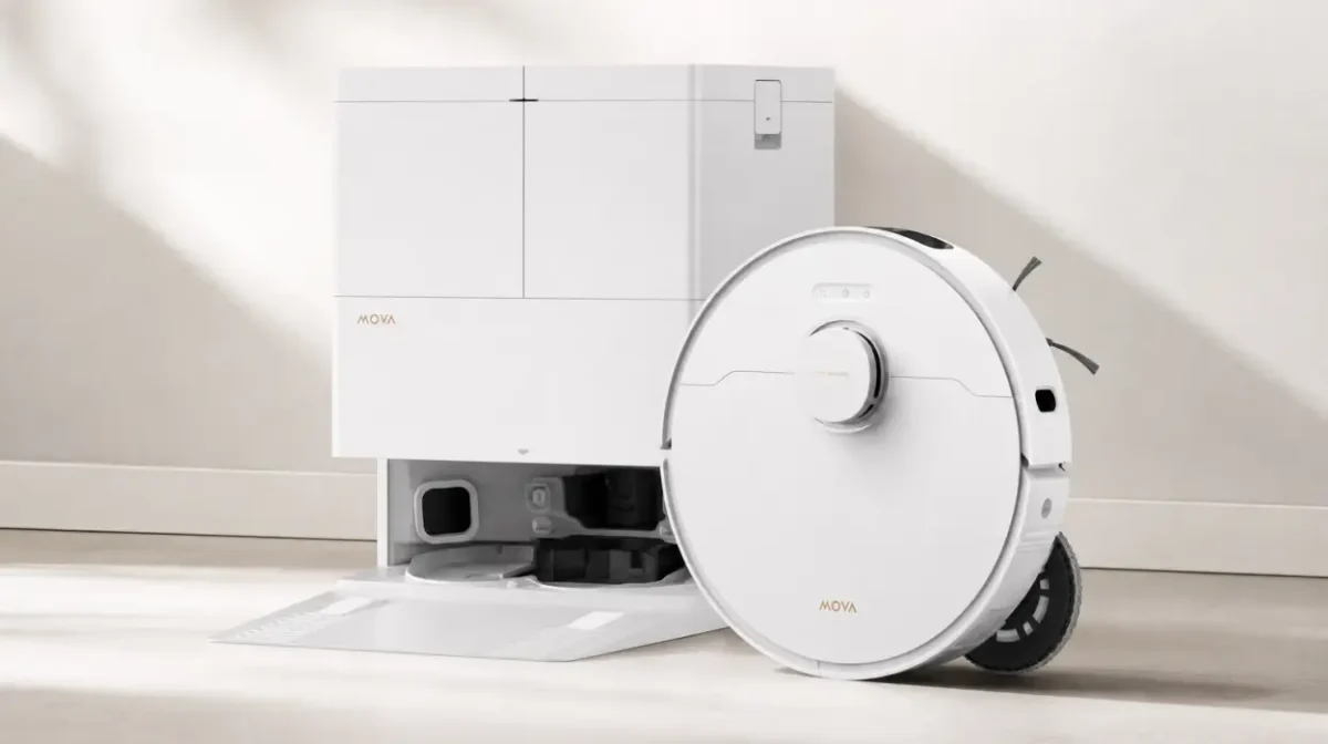 Robot aspirador MOVA E50 Pro Ultra potentísimo de 30.000 Pa y fregado