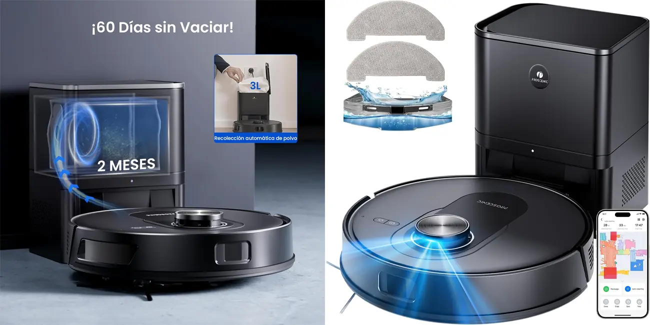 Robot aspirador Proscenic Q8 MAX