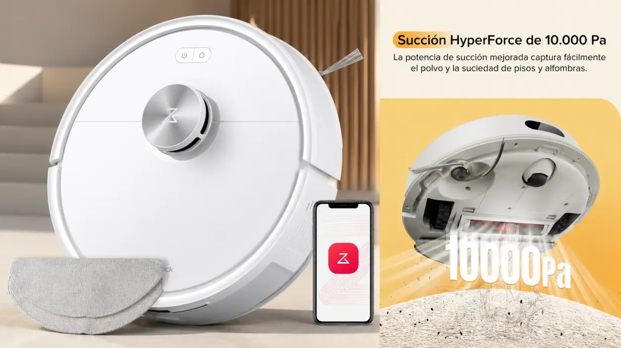 Robot aspirador Roborock Q7 M5 con 2 mopas