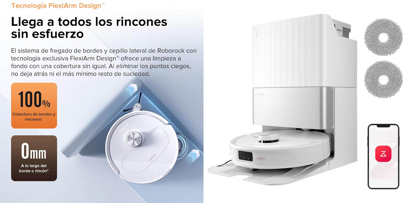 Robot aspirador Roborock Qrevo Master