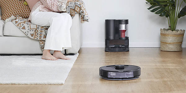 Robot Aspirador Roborock S7+ con estación de aspiración