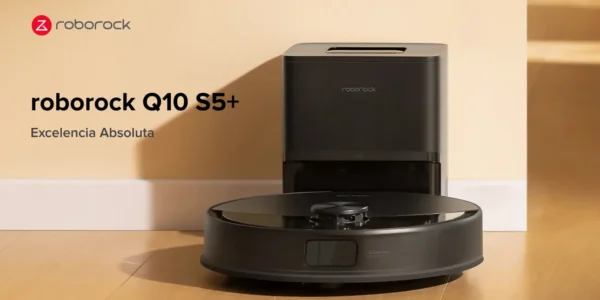 Robot aspirador y friegasuelos Roborock Q10S5+