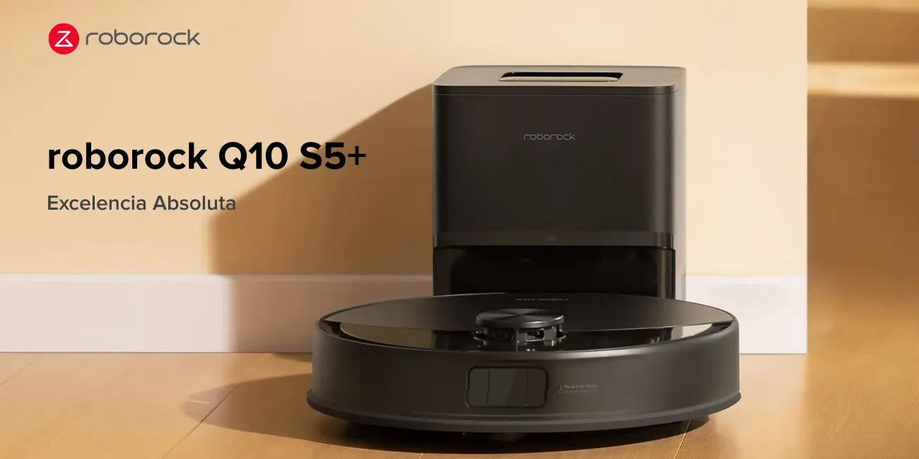 Robot aspirador y friegasuelos Roborock Q10 S5+