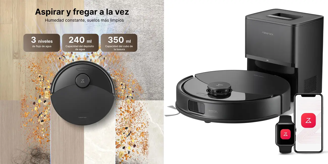 Robot aspirador Roborock Q10 X5+