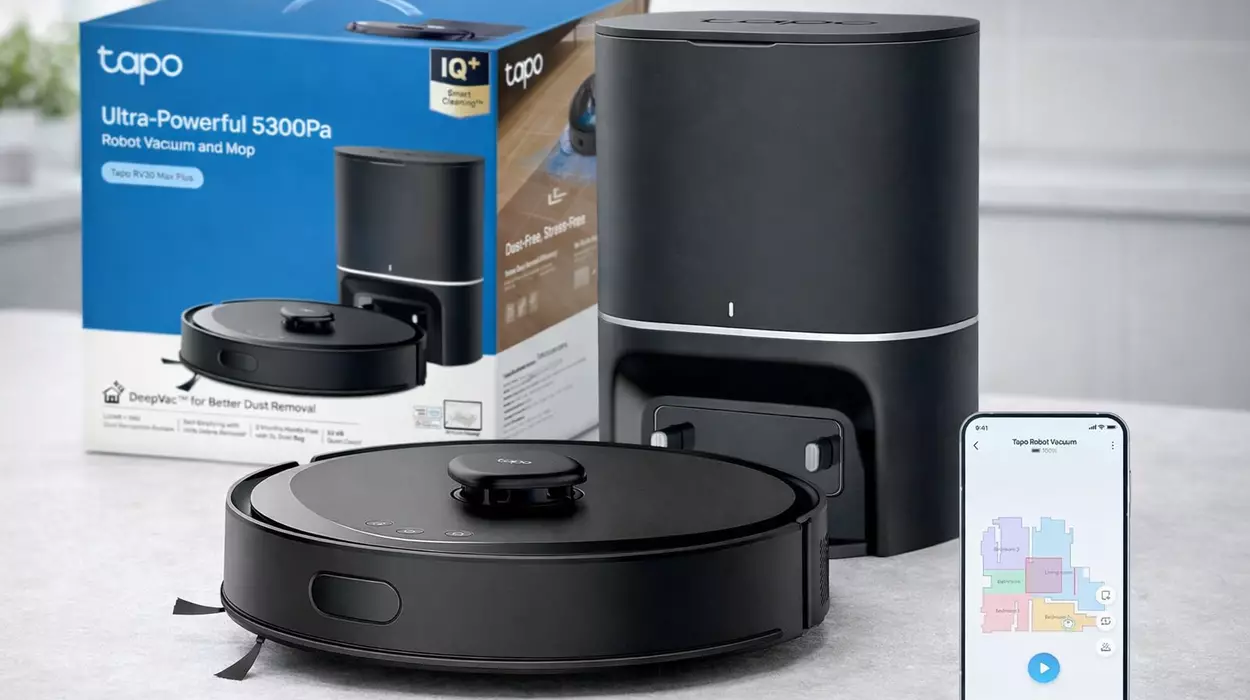 Robot aspirador Tapo RV30 Max Plus