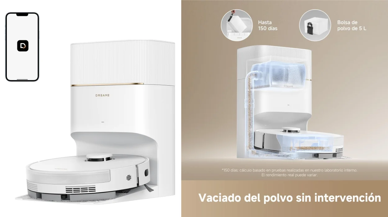 robot aspirador y fregado 2 en 1 Dreame D20 Pro Plus