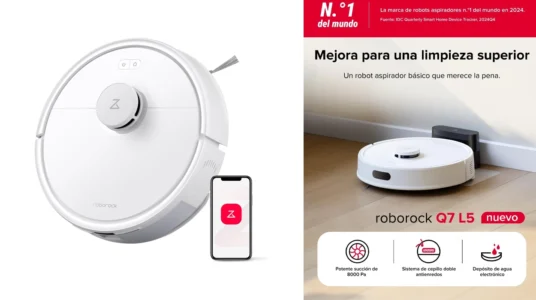 robot aspirador y mopa Roborock Q7L5