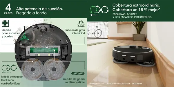 Robot aspirador iRobot Roomba Plus 505