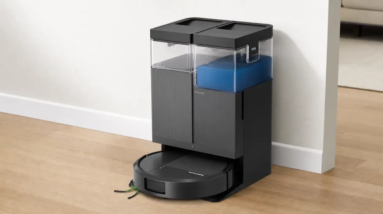 iRobot Roomba Plus 415 Combo: robot que aspira y friega con Base AutoWash y mopa extensible