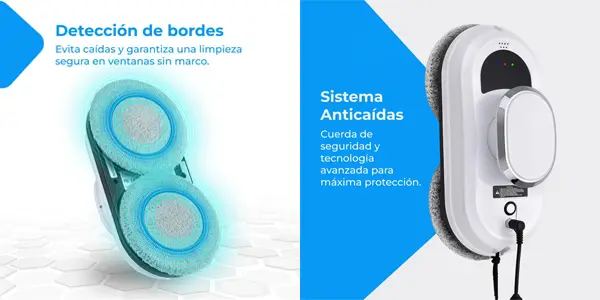 Robot limpiacristales inteligentes NK