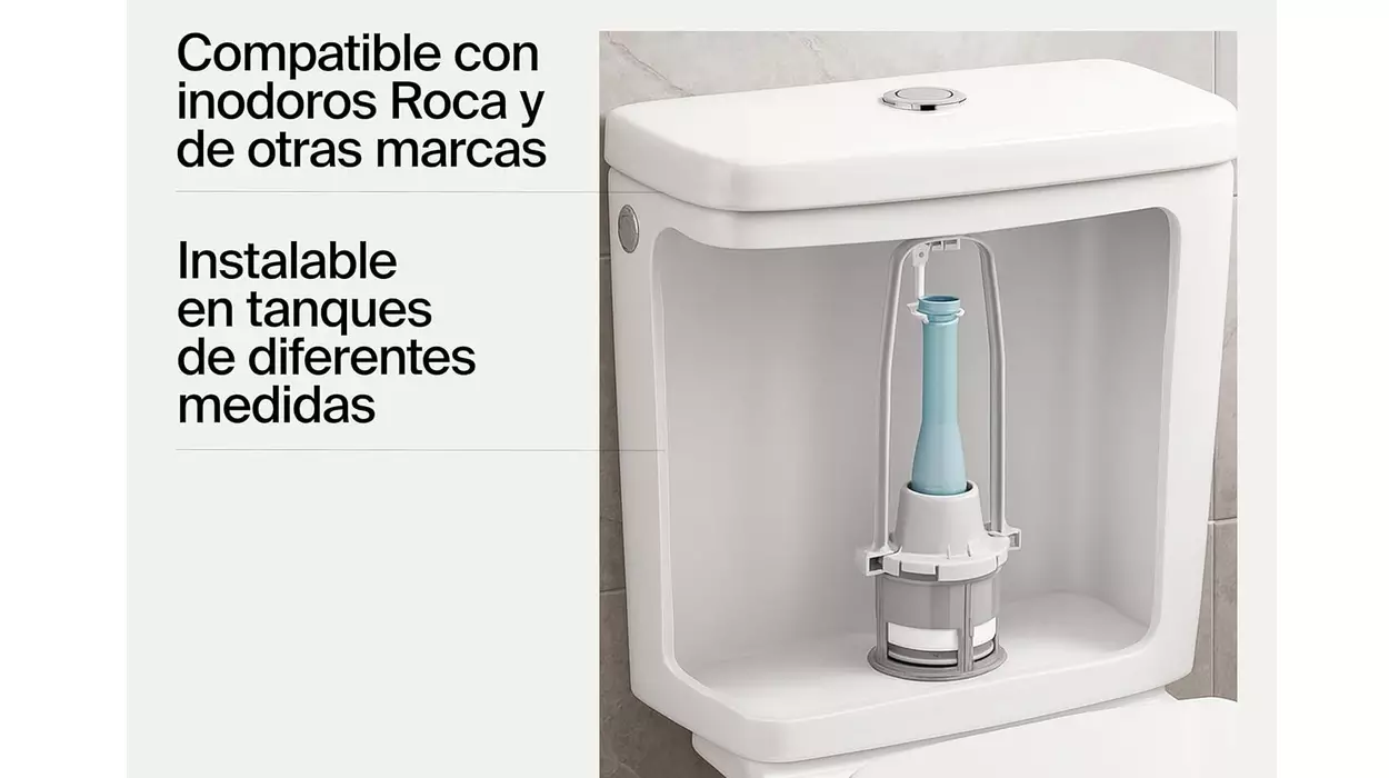 Kit con Mecanismo de cisterna de WC Roca para descargar D2P