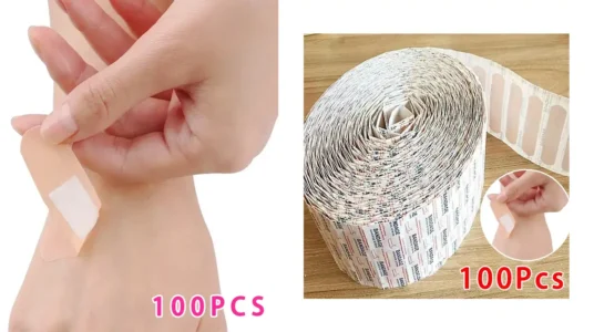 rollo de 100 tiritas impermeables