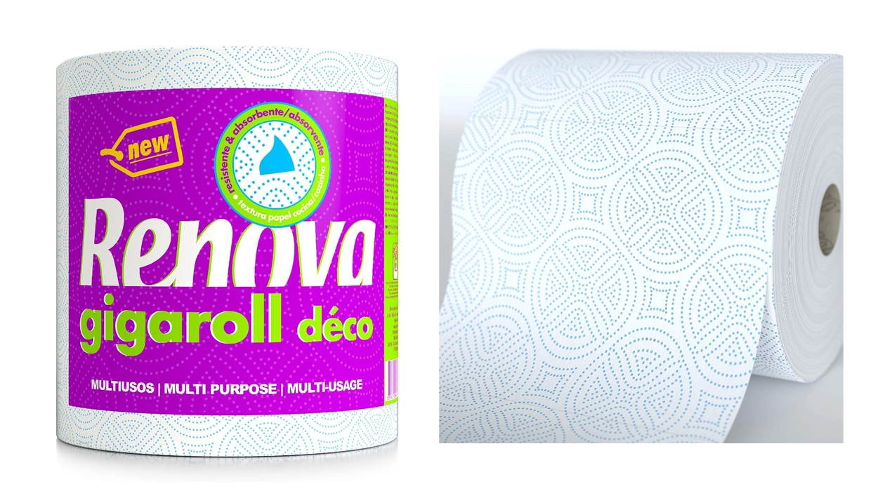 rollos de cocina Renova Gigaroll decorado