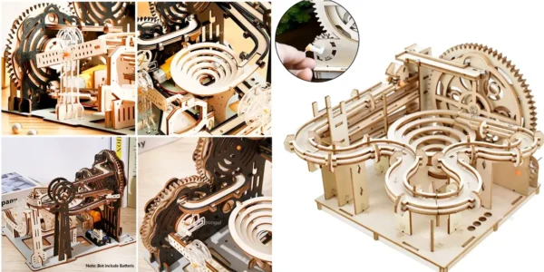 Rompecabezas 3D circuito de canicas