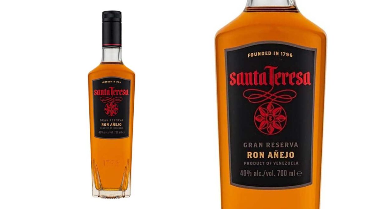 Pack x2 botellas Ron Añejo Gran Reserva Santa Teresa de 700 ml