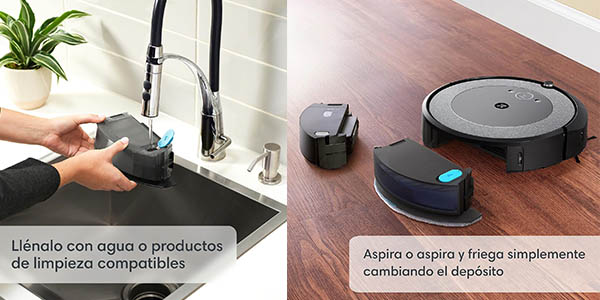 ▷ Chollazo iRobot Roomba Combo i5+ aspirador y friegasuelos por