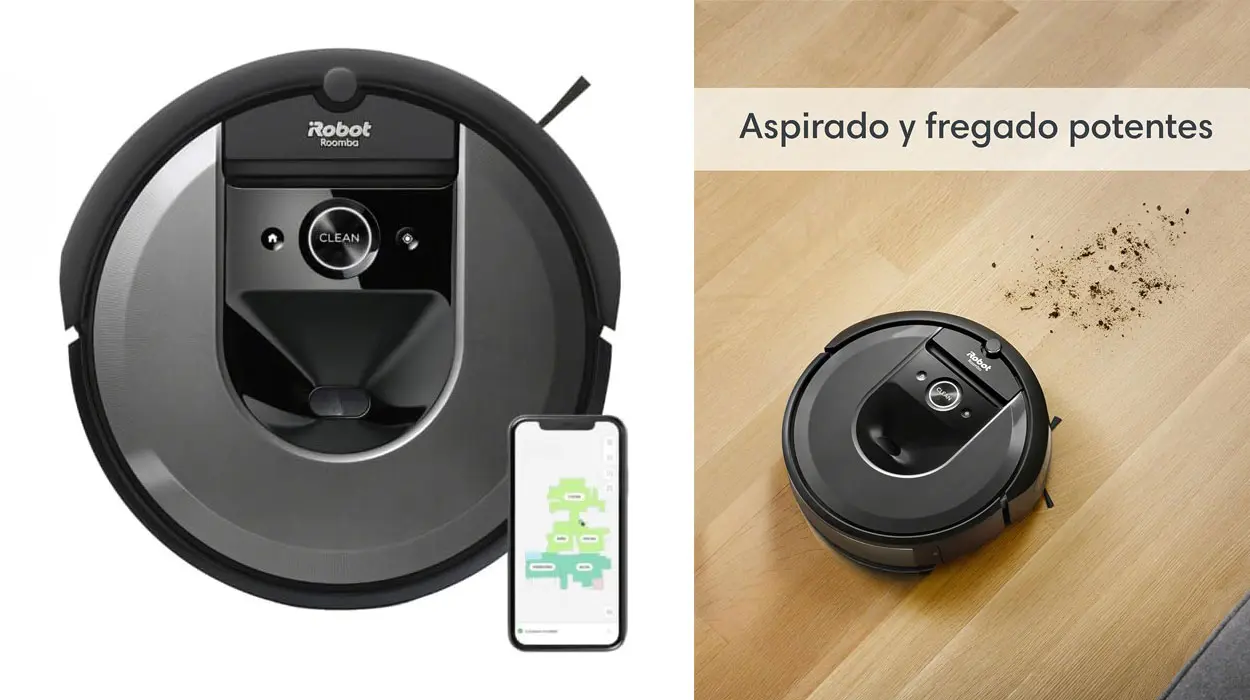 iRobot Roomba Combo i8 Robot Aspirador y Friegasuelos